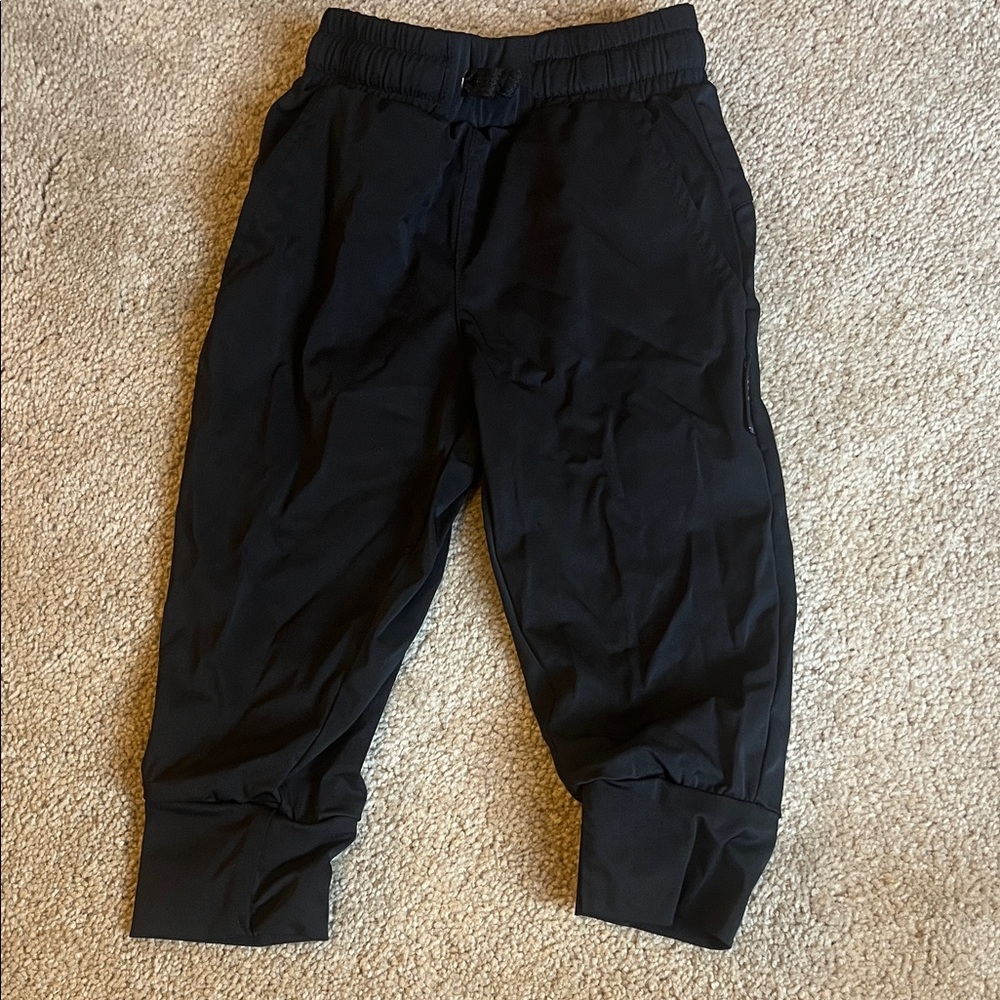Little Bipsy Kids Athletic Black Joggers